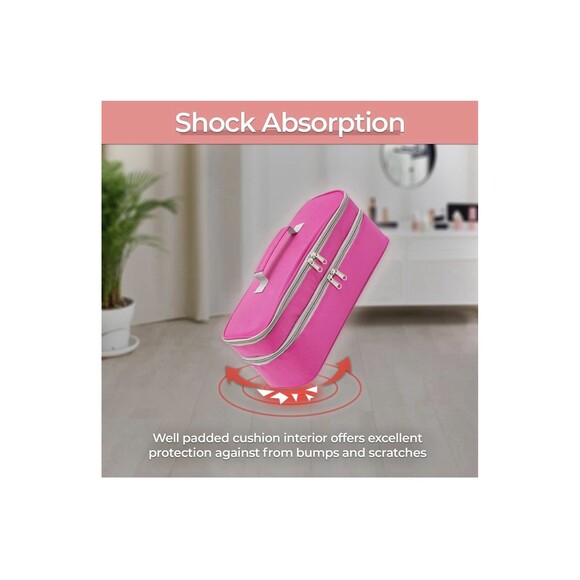 Double-Layer Hair Tools Travel Bag, Compatible With Shark Flex Style Attachment - Picture 7 of 7